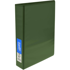 Bantex insert binder A4 3 ring 50mm dark green #BIB350DG